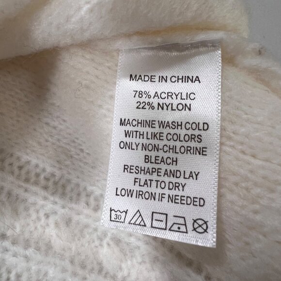 Tuckernuck Hill House Ollie Cardigan Sweater in Coconut Milk Size Medium NEW! - Picture 10 of 13